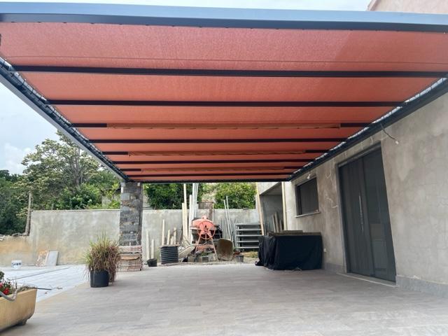 Pose de pergolas Borgo